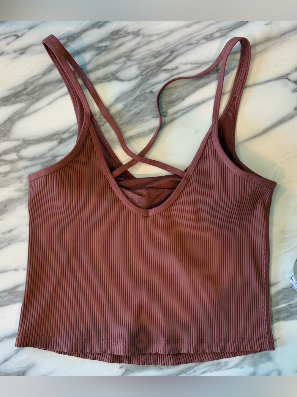 Vuori Rib Crop Tank - Picture 6 of 8